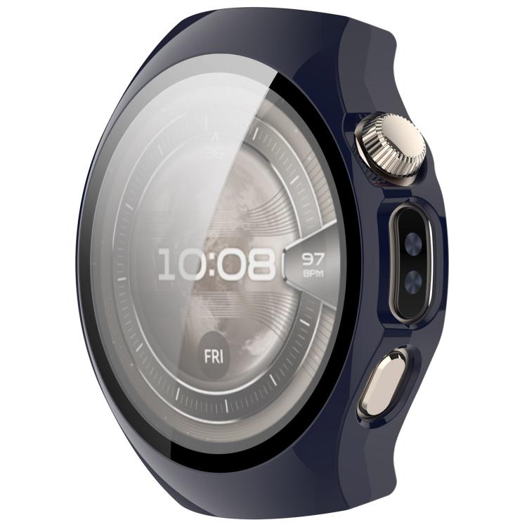 For Huawei Watch 5 42mm Tempered Film Integrated PC Watch Protective Case