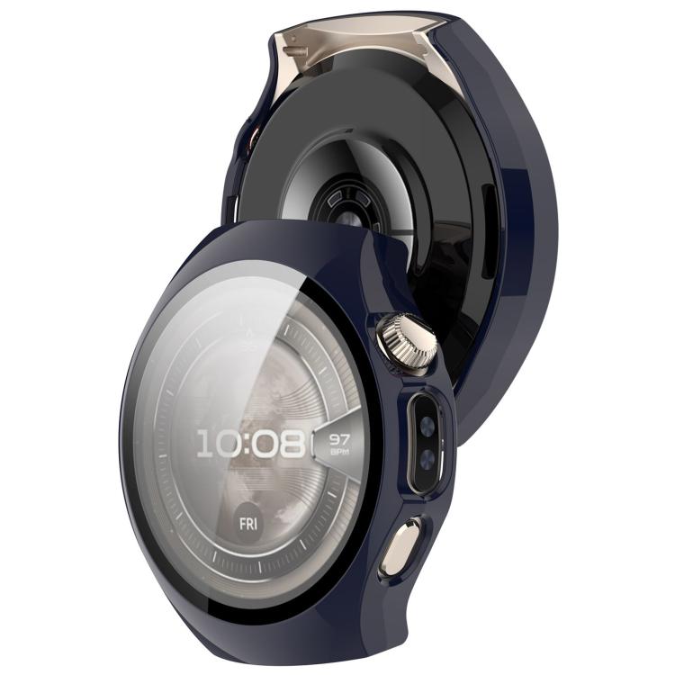 For Huawei Watch 5 42mm Tempered Film Integrated PC Watch Protective Case