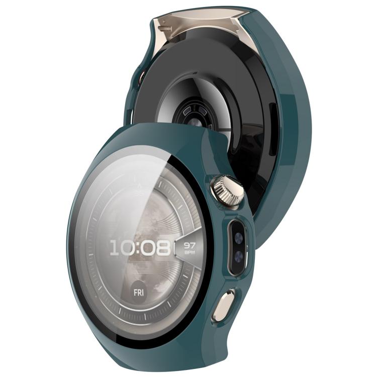 For Huawei Watch 5 42mm Tempered Film Integrated PC Watch Protective Case