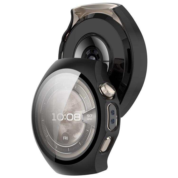 For Huawei Watch 5 42mm Tempered Film Integrated PC Watch Protective Case