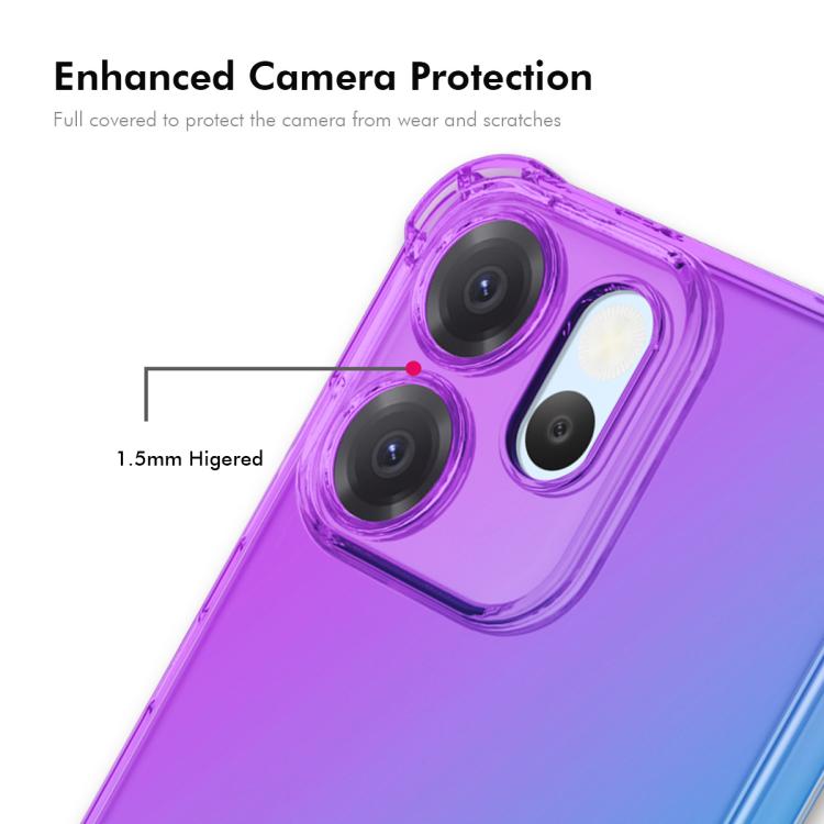 For OPPO Reno14 F 5G ENKAY Hat-Prince Gradient Airbag TPU Phone Case