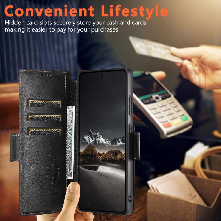 For Samsung Galaxy S22 Ultra 5G Suteni Q06 2-in-1 Multi-function Detachable Wallet MagSafe Phone Case