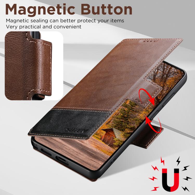 For Samsung Galaxy S26 Ultra 5G Suteni Q06 2-in-1 Multi-function Detachable Wallet MagSafe Phone Case