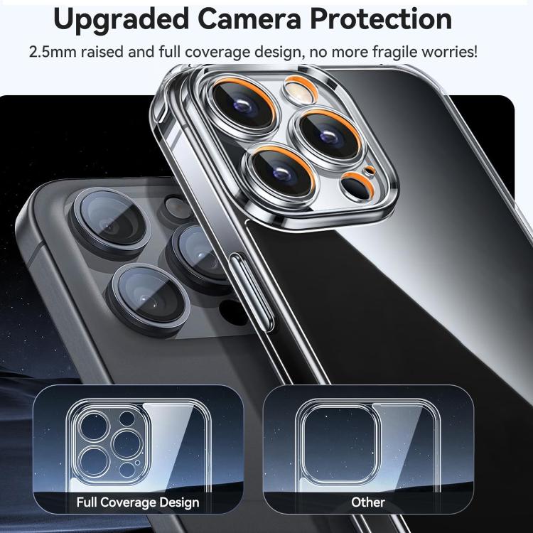 For iPhone 14 Pro Max Kalebol Highly Transparent PC Hybrid TPU Phone Case