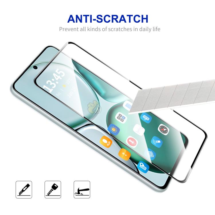 For Google Pixel 10 / 10 Pro ENKAY Hat-Prince 0.18mm High Aluminum-silicon Tempered Glass Film, Support Ultrasonic Fingerprint Unclock