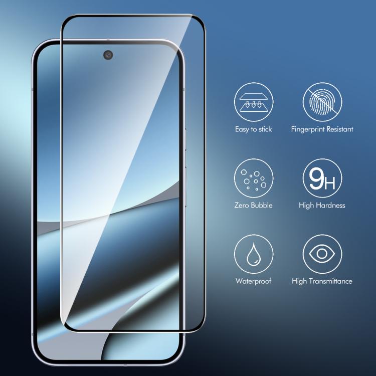 For Google Pixel 11 ENKAY Hat-Prince 0.18mm High Aluminum-silicon Tempered Glass Film, Support Ultrasonic Fingerprint Unclock