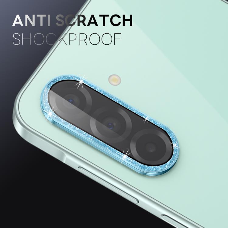 For Samsung Galaxy A26 5G NORTHJO 1 Set Camera Lens Protector Glitter Metal Ring Film