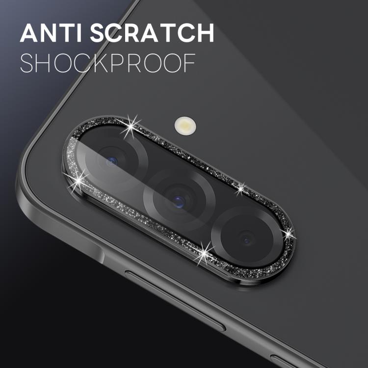 For Samsung Galaxy A36 5G / A56 5G NORTHJO 1 Set Camera Lens Protector Glitter Metal Ring Film