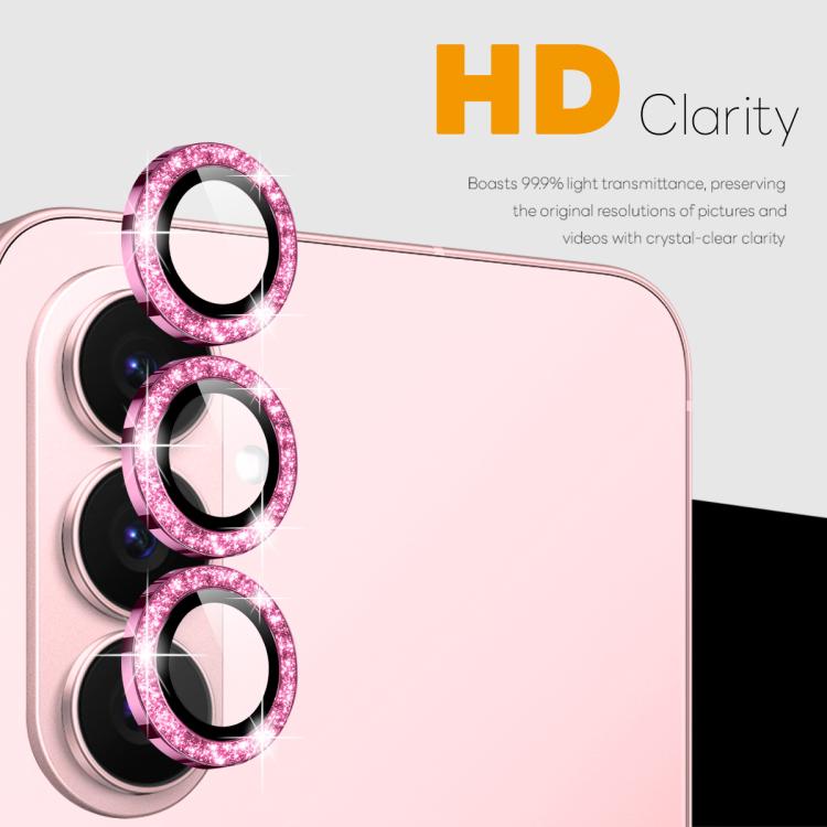 For Samsung Galaxy S26 5G NORTHJO 1 Set Camera Lens Protector Glitter Metal Ring Film