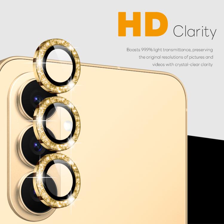 For Samsung Galaxy S26 5G NORTHJO 1 Set Camera Lens Protector Glitter Metal Ring Film