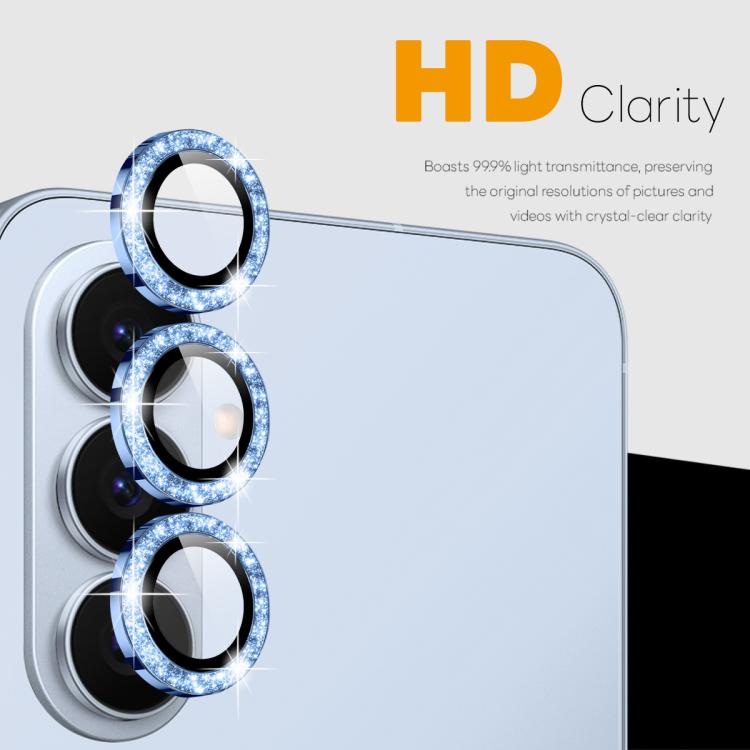 For Samsung Galaxy S26 5G NORTHJO 1 Set Camera Lens Protector Glitter Metal Ring Film