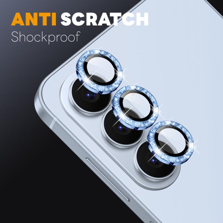 For Samsung Galaxy S26 5G NORTHJO 1 Set Camera Lens Protector Glitter Metal Ring Film