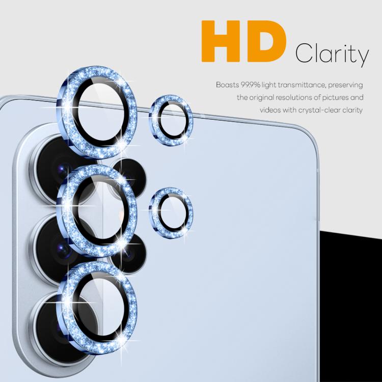 For Samsung Galaxy S26 Ultra 5G NORTHJO 1 Set Camera Lens Protector Glitter Metal Ring Film