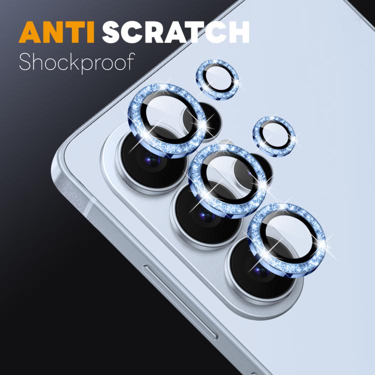For Samsung Galaxy S26 Ultra 5G NORTHJO 1 Set Camera Lens Protector Glitter Metal Ring Film