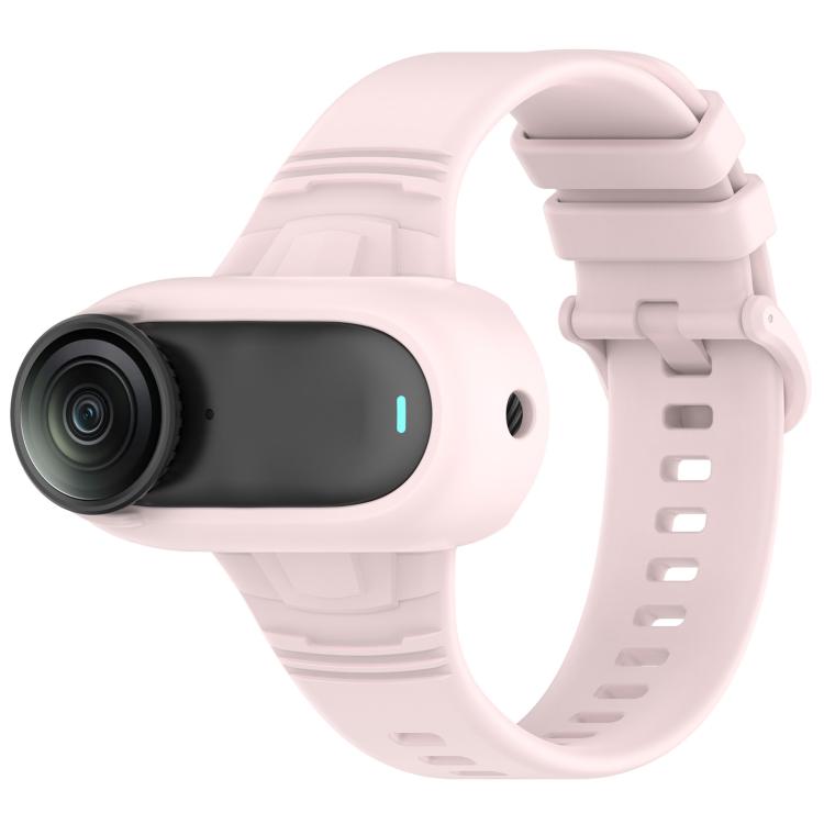 For Insta360 Go 3 / Go 3S / Go 2 Solid Color Silicone Watch Band