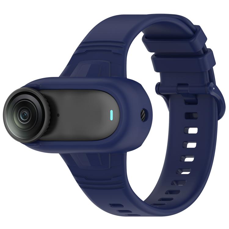 For Insta360 Go 3 / Go 3S / Go 2 Solid Color Silicone Watch Band