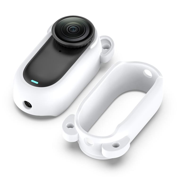 For Insta360 Go 3S / Go 3  Solid Color Silicone Protective Case