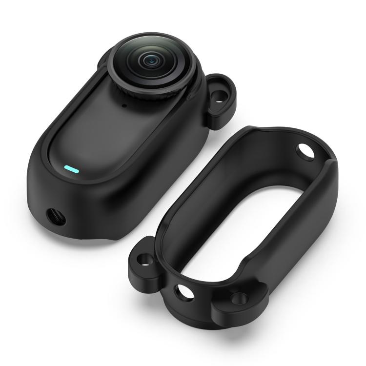 For Insta360 Go 3S / Go 3  Solid Color Silicone Protective Case