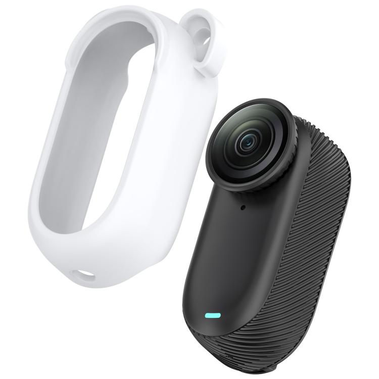 For Insta360 Go 2 Solid Color Silicone Protective Case