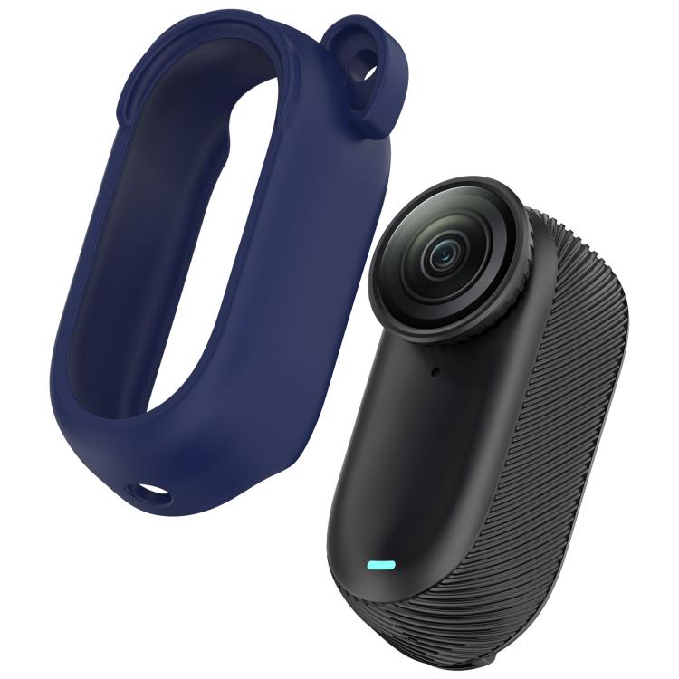 For Insta360 Go 2 Solid Color Silicone Protective Case
