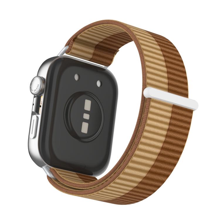 For Huawei Watch Fit 5 / Fit 4 Nylon Loop Hook and Loop Fastener Watch Band