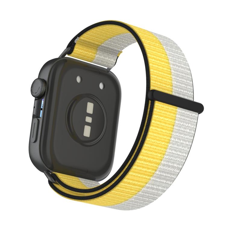 For Huawei Watch Fit 5 / Fit 4 Nylon Loop Hook and Loop Fastener Watch Band