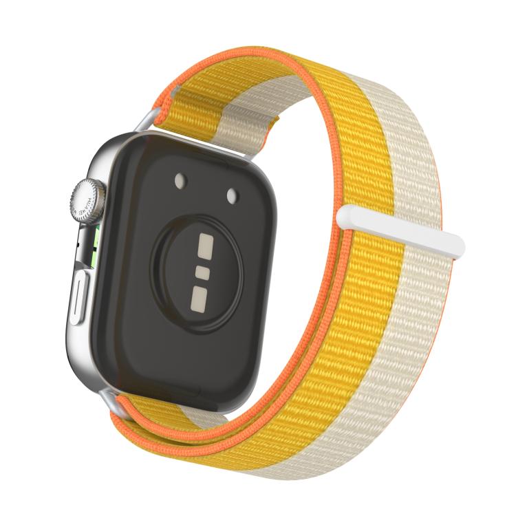 For Huawei Watch Fit 5 / Fit 4 Nylon Loop Hook and Loop Fastener Watch Band