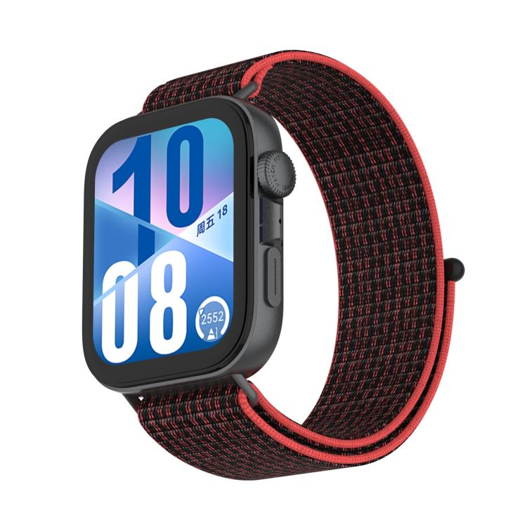 For Huawei Watch Fit 5 / Fit 4 Nylon Loop Hook and Loop Fastener Watch Band