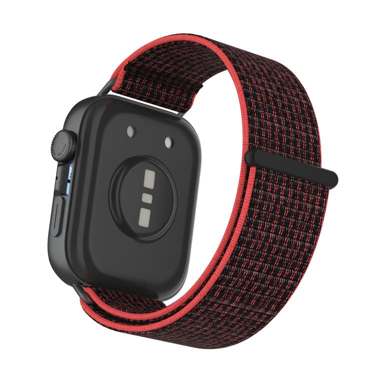 For Huawei Watch Fit 5 / Fit 4 Nylon Loop Hook and Loop Fastener Watch Band