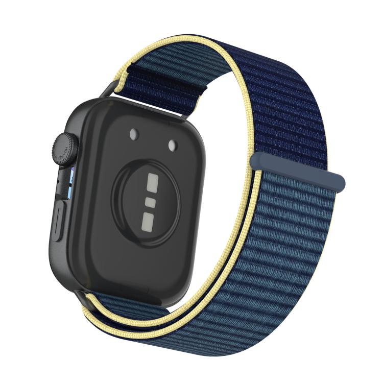For Huawei Watch Fit 5 / Fit 4 Nylon Loop Hook and Loop Fastener Watch Band