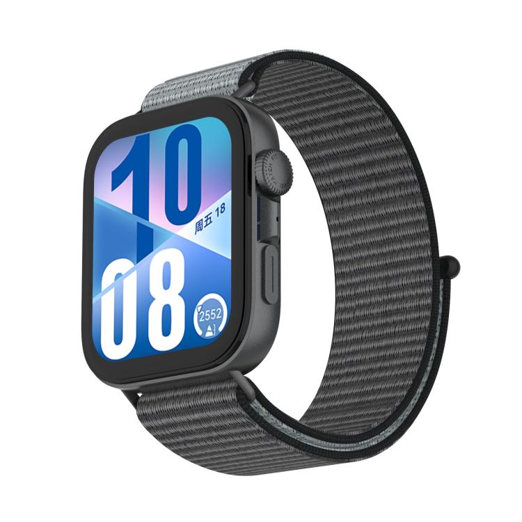 For Huawei Watch Fit 3 Nylon Loop Hook and Loop Fastener Watch Band