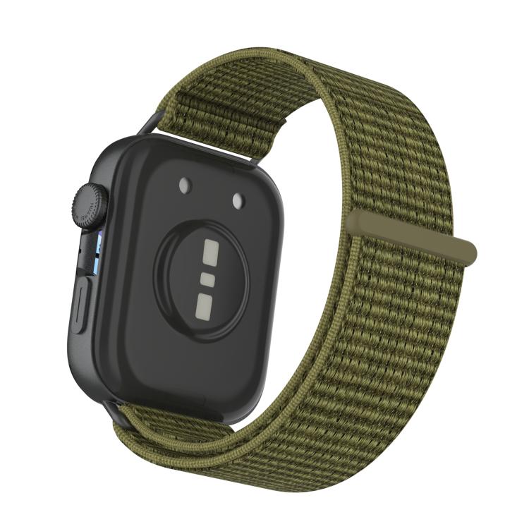 For Huawei Watch Fit 3 Nylon Loop Hook and Loop Fastener Watch Band