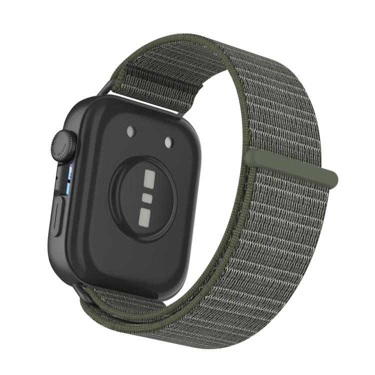 For Huawei Watch Fit 3 Nylon Loop Hook and Loop Fastener Watch Band