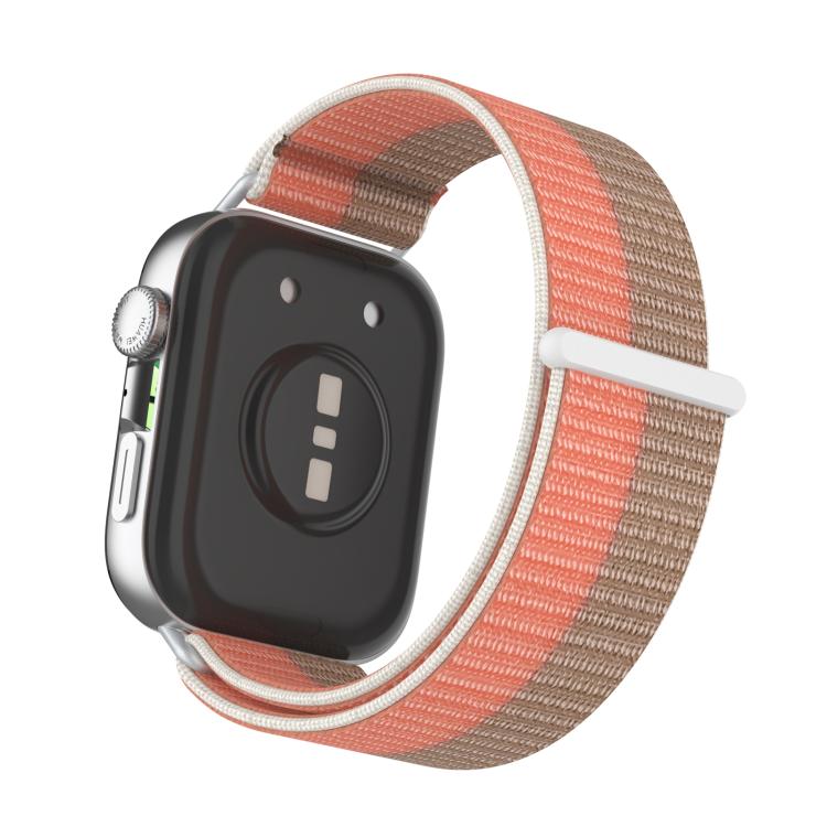 For Huawei Watch Fit 3 Nylon Loop Hook and Loop Fastener Watch Band
