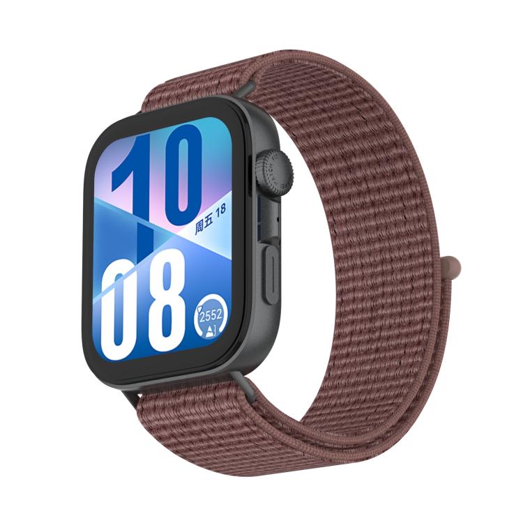 For Huawei Watch Fit 3 Nylon Loop Hook and Loop Fastener Watch Band