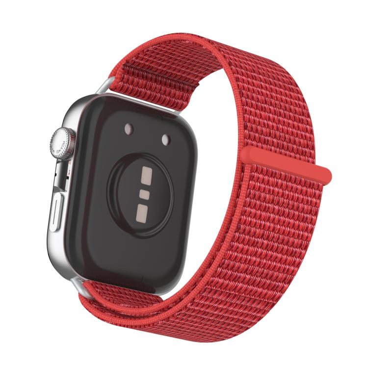 For Huawei Watch Fit 3 Nylon Loop Hook and Loop Fastener Watch Band