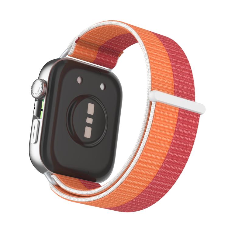 For Huawei Watch Fit 3 Nylon Loop Hook and Loop Fastener Watch Band