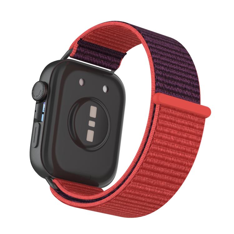 For Huawei Watch Fit 3 Nylon Loop Hook and Loop Fastener Watch Band