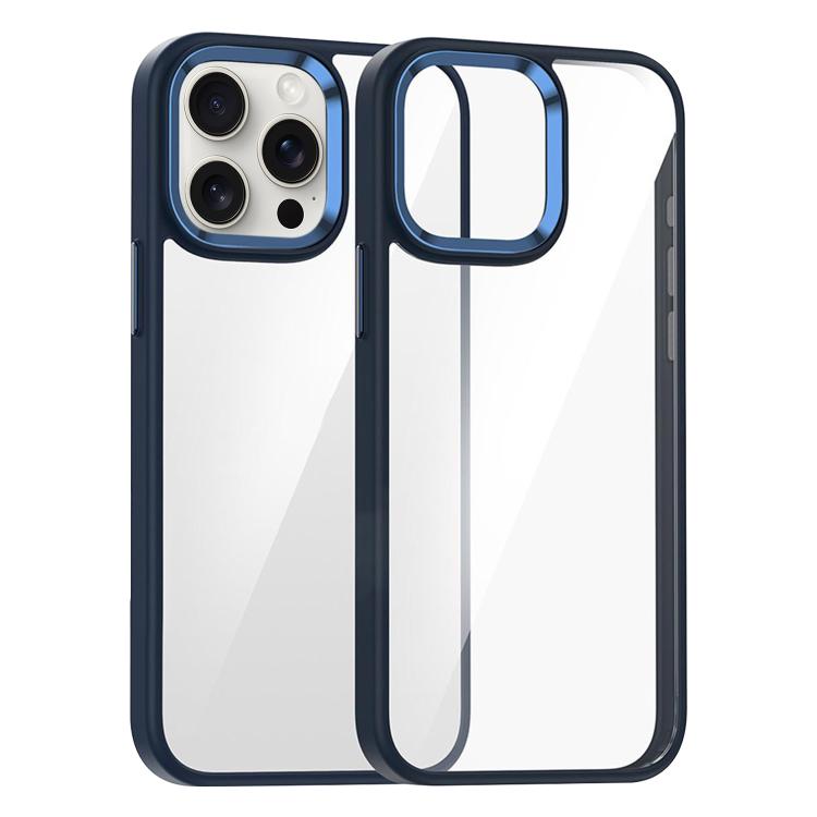 For iPhone 15 Pro Max Kalebol Gold Shield PC Hybrid TPU Phone Case