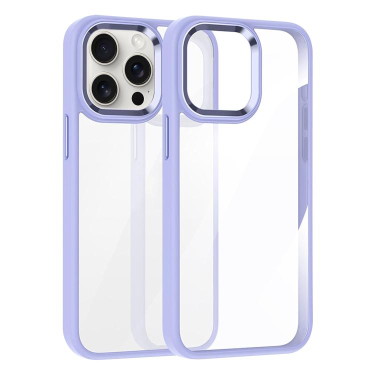 For iPhone 15 Pro Kalebol Gold Shield PC Hybrid TPU Phone Case