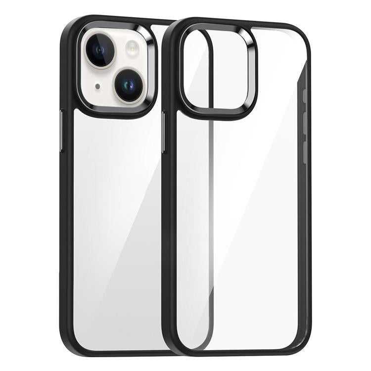 For iPhone 14 Kalebol Gold Shield PC Hybrid TPU Phone Case