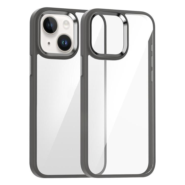 For iPhone 14 Kalebol Gold Shield PC Hybrid TPU Phone Case