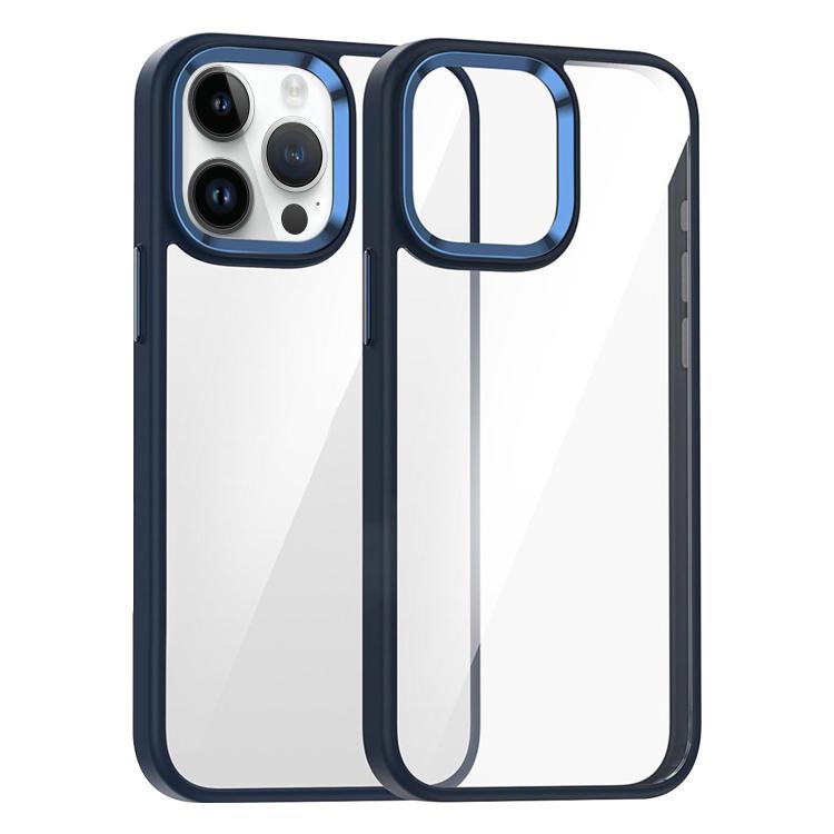 For iPhone 14 Pro Max Kalebol Gold Shield PC Hybrid TPU Phone Case