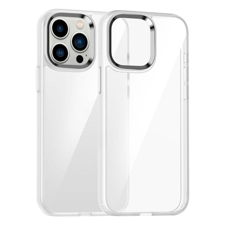 For iPhone 13 Pro Kalebol Gold Shield PC Hybrid TPU Phone Case