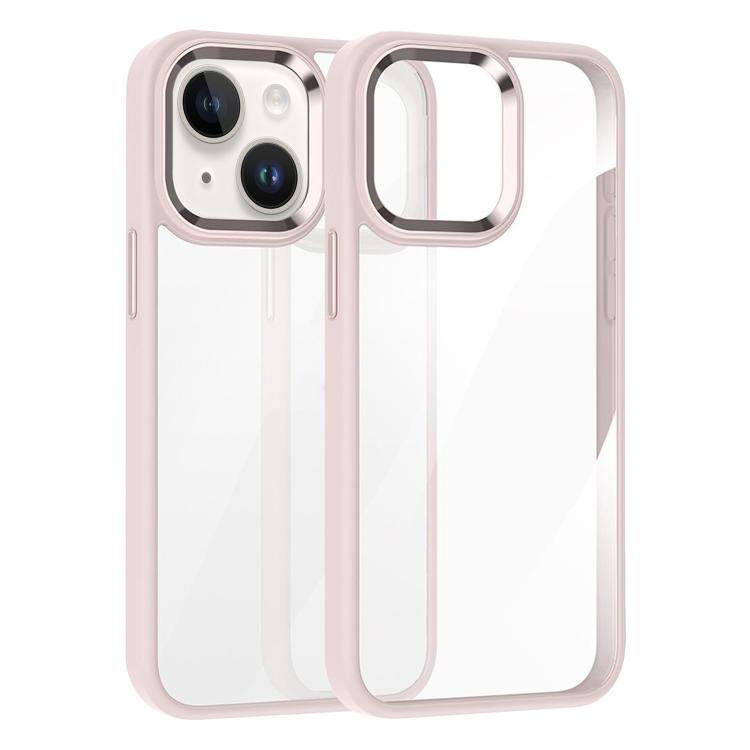 For iPhone 13 Kalebol Gold Shield PC Hybrid TPU Phone Case