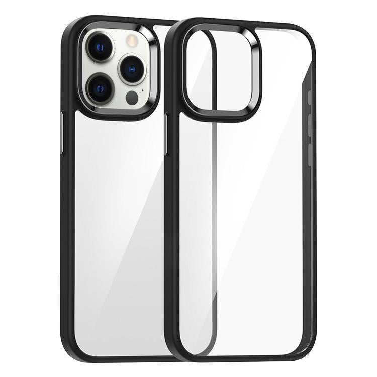 For iPhone 12 Pro Kalebol Gold Shield PC Hybrid TPU Phone Case