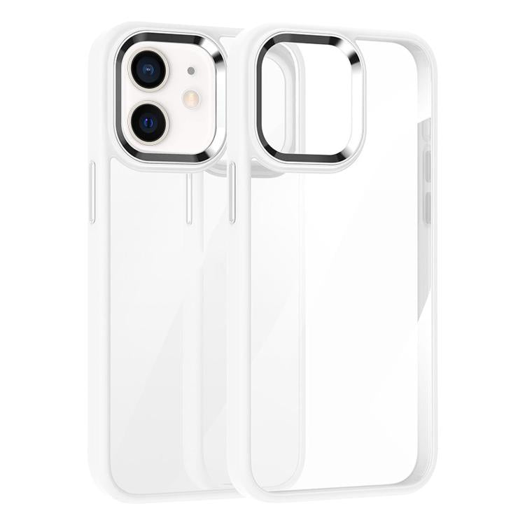 For iPhone 12 Kalebol Gold Shield PC Hybrid TPU Phone Case
