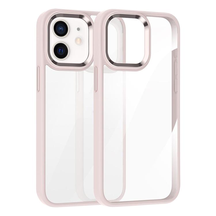 For iPhone 12 Kalebol Gold Shield PC Hybrid TPU Phone Case