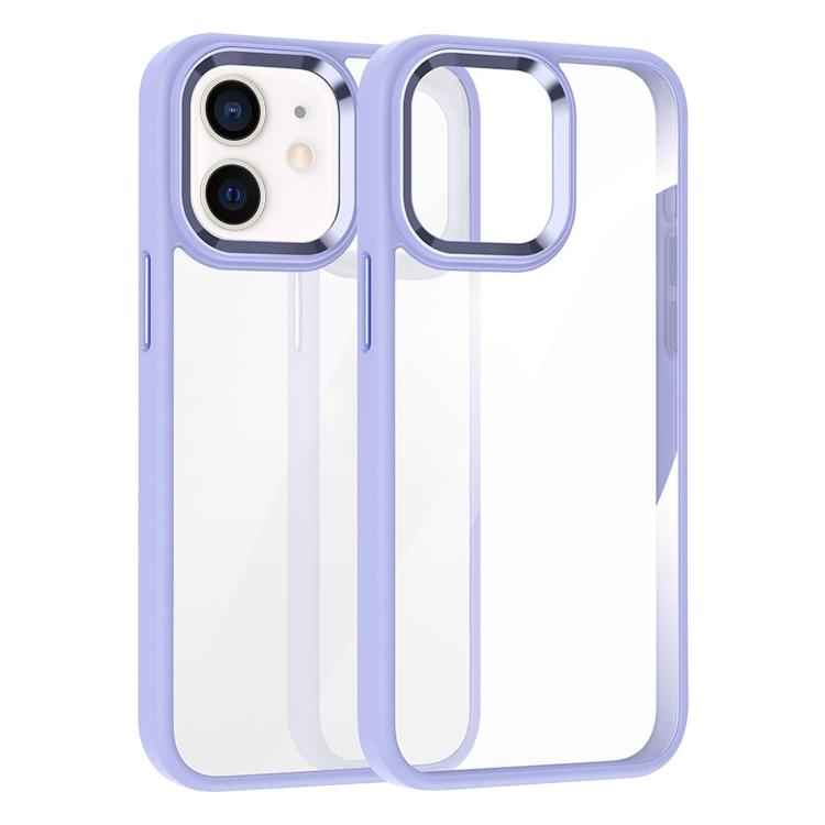 For iPhone 12 Kalebol Gold Shield PC Hybrid TPU Phone Case