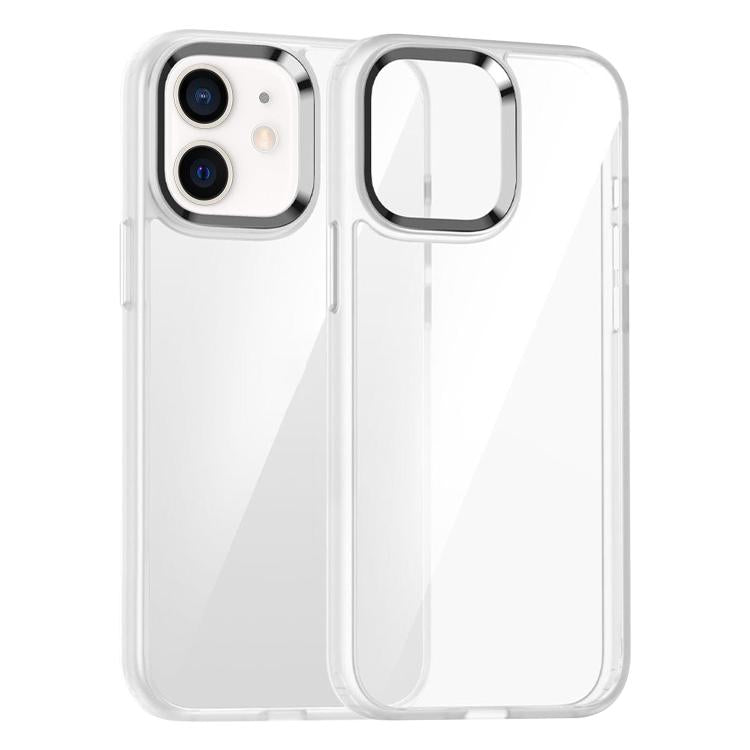 For iPhone 12 Kalebol Gold Shield PC Hybrid TPU Phone Case